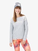 Shimmery mini skirt with ruching